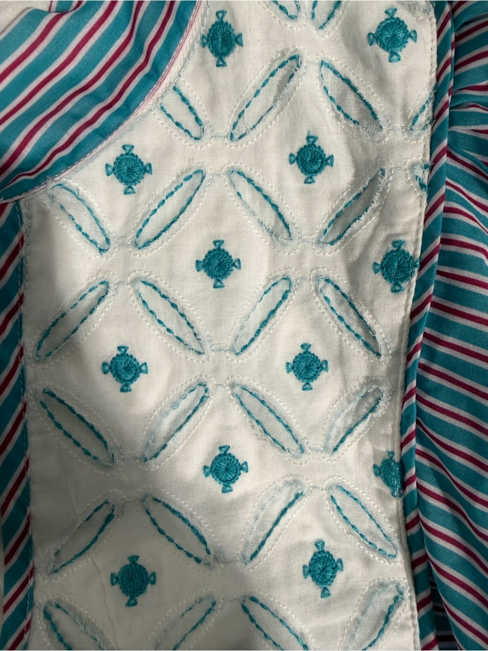 NWT Pomander Place Embroidered Juliette Mini Dress, Size Small, Tuckernuck - Picture 7 of 9
